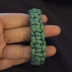 Braided Sage Green Bracelet